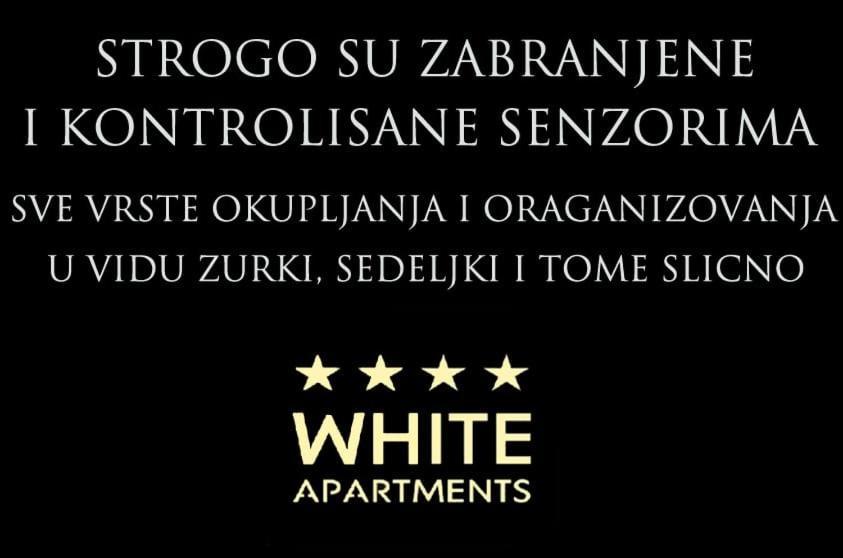 White Apartments Belgrad Exterior foto